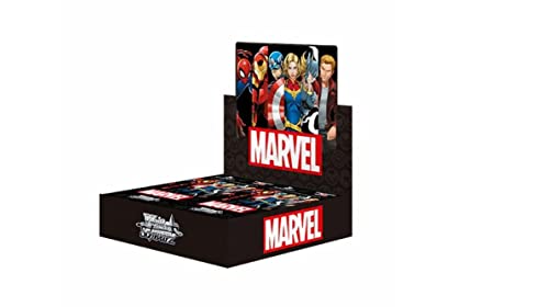 Weiß Schwarz Marvel TCG Display JP Marvel Card Collection - Spider Man - Thor - Iron Man - Captain America - etc. von Weiß Schwarz