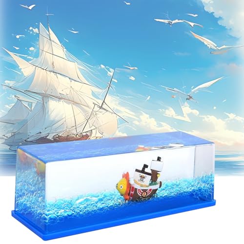 Wekuw Kreuzfahrtschiff Fluid Drift Flasche, Ship Fluid Drift Bottle Acryl Pirate Ship Deko Unsinkbares Boot Spielzeug Sinkt Nie Schiffsdekoration Piratenschiff Modell für Haus Oder Tischdekoration Wekuw Kreuzfahrtschiff Fluid Drift Flasche, Ship Fluid Drift Bottle Acryl Pirate Ship Deko Unsinkbares Boot Spielzeug Sinkt Nie Schiffsdekoration Piratenschiff Modell für Haus Oder Tischdekoration von Wekuw