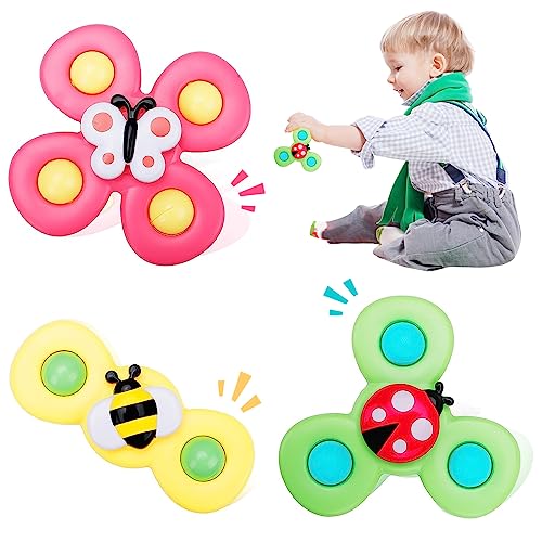 Welan Baby Spielzeug , Saugnapf Spielzeug Baby, 3 Stück sensorisches Spielzeugset, Funny Insect Pattern, Wasserspielzeug, Spielzeug Baby ab 6 Monate., YJ18002 Welan Baby Spielzeug , Saugnapf Spielzeug Baby, 3 Stück sensorisches Spielzeugset, Funny Insect Pattern, Wasserspielzeug, Spielzeug Baby ab 6 Monate., YJ18002 von Welan