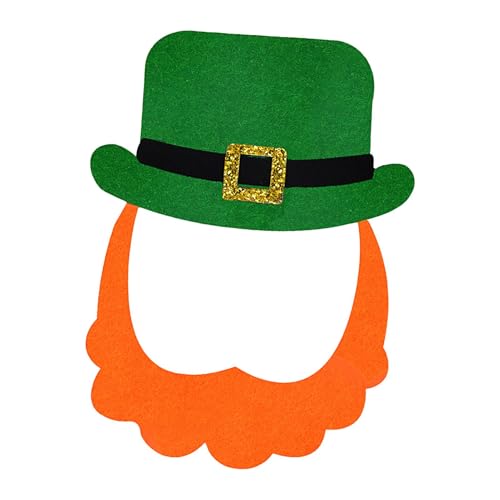 Weldphur Koboldhut-Papierausschnitte, St. Patricks Day-Ausschnitte, Irische Festliche Ornamente Party-Requisiten, Foto-Dekoration aus Papier für Kunstschulen, irische Partys, Zuhause und Weldphur Koboldhut-Papierausschnitte, St. Patricks Day-Ausschnitte, Irische Festliche Ornamente Party-Requisiten, Foto-Dekoration aus Papier für Kunstschulen, irische Partys, Zuhause und von Weldphur