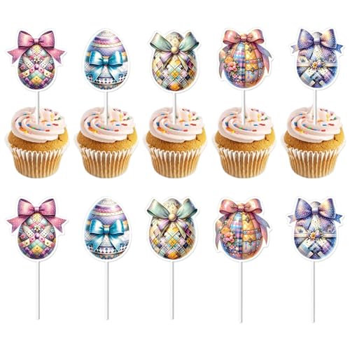 Weldphur Osterei -Cupcake -Topper, Osterbecher -Kuchen -Topper | Buntes niedliche Eierscheißer 10-Stil-Picks,Kuchendekorationen, Easter Party Geburtstag Cupcake Toper für Babyparty Weldphur Osterei -Cupcake -Topper, Osterbecher -Kuchen -Topper | Buntes niedliche Eierscheißer 10-Stil-Picks,Kuchendekorationen, Easter Party Geburtstag Cupcake Toper für Babyparty von Weldphur
