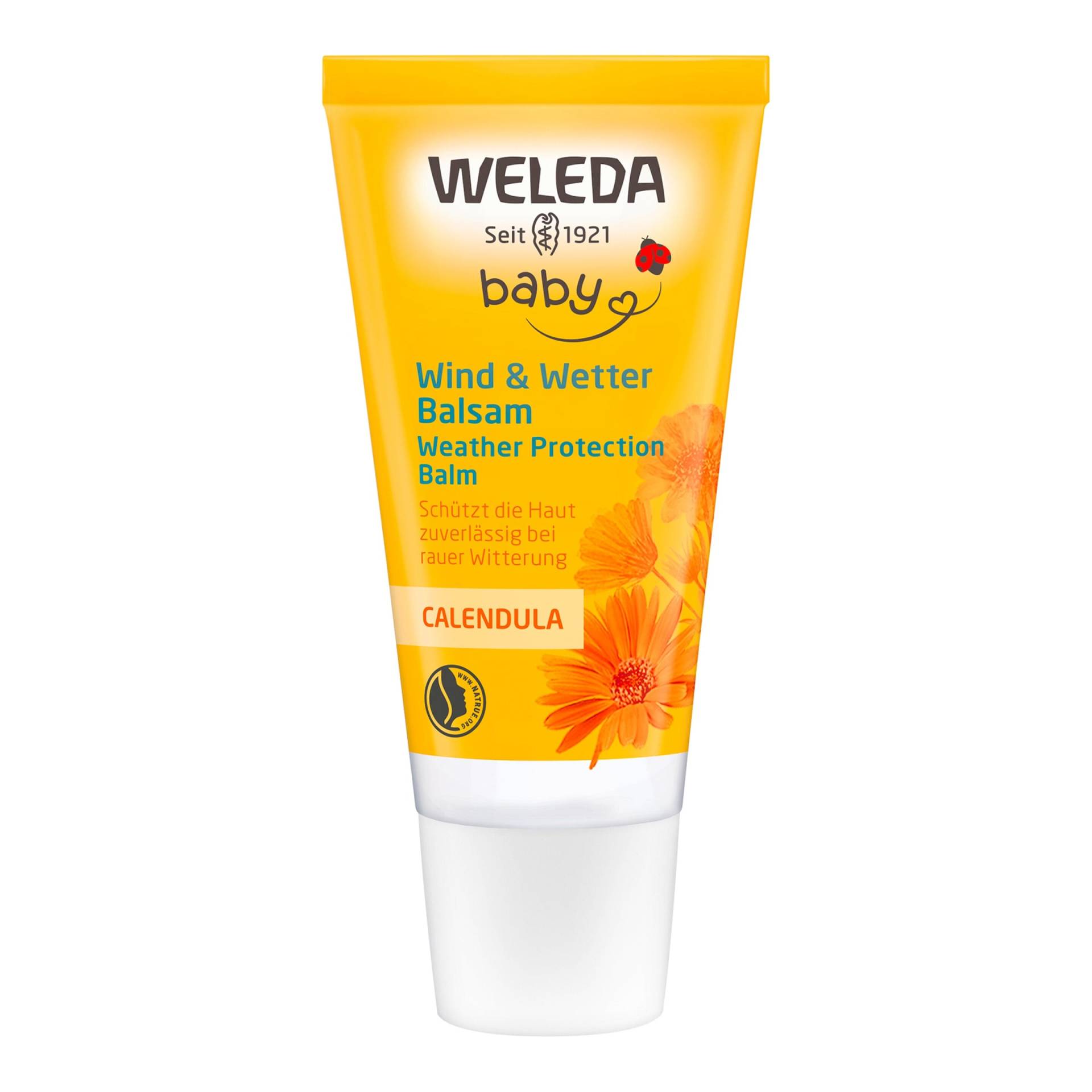 Weleda Baby Derma Calendula Wind & Wetter Balsam, 30 ml von Weleda