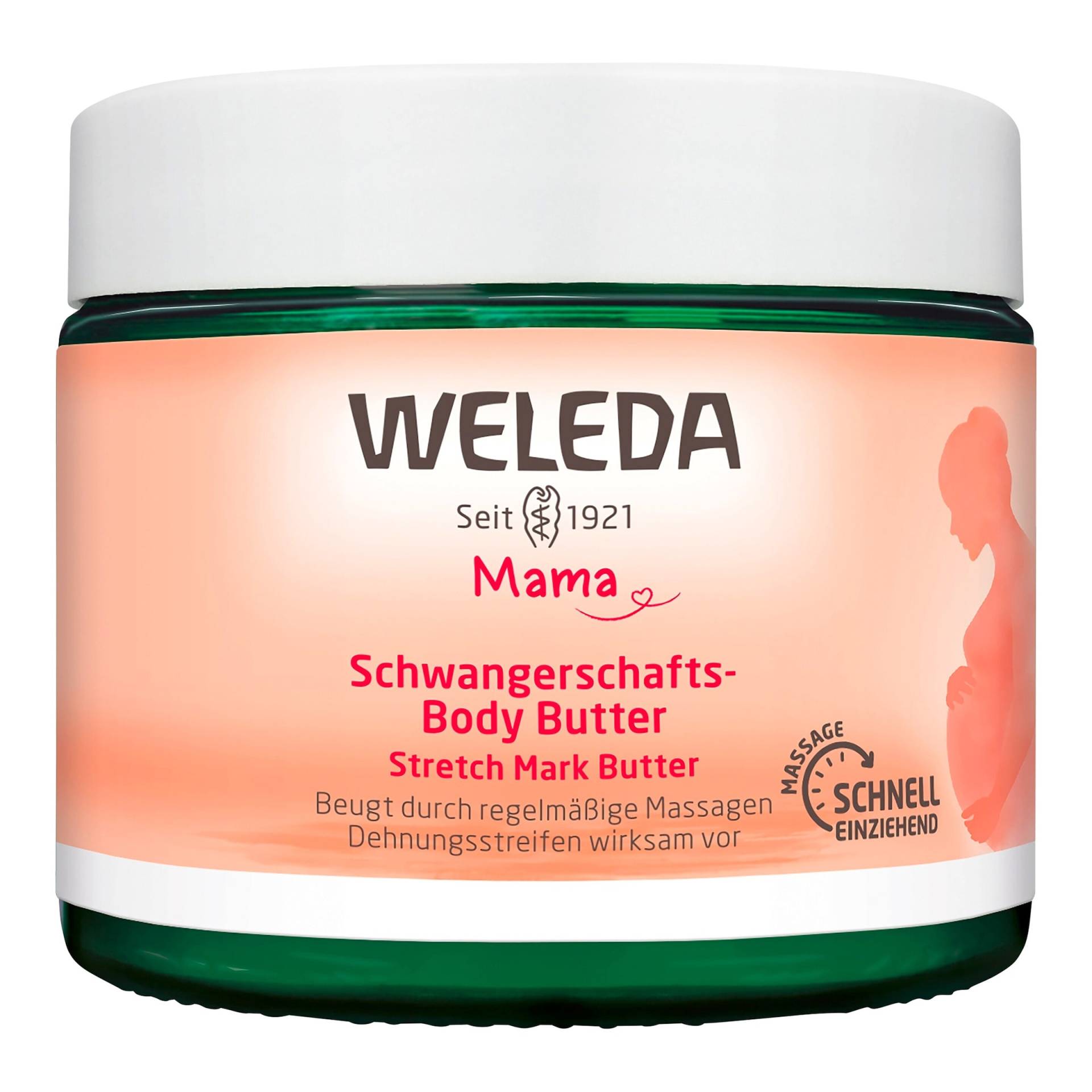 Weleda Mama Schwangerschafts-Body-Butter, 150 ml von Weleda
