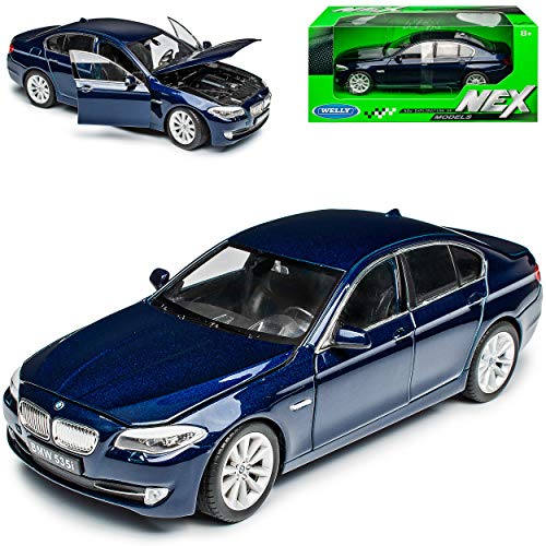 Welly B*M*W 5er 5 Er F10 535i 5353 i Blau Limousine Ab 2010 1/24 Modell Auto von Welly