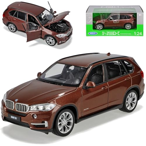 Welly B*M*W X5 F15 SUV Pyrite Braun Ab 2013 1/24 Modell Auto von Welly