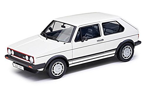 1983 Volkswagen Golf I GTI [Welly 18039], Weiß, 1:18 Die Cast von Welly