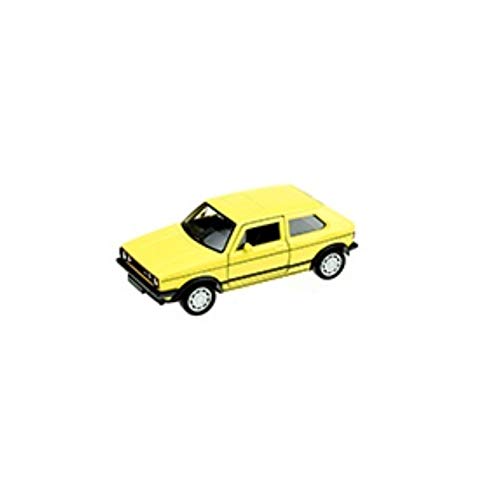 Modellauto Volkswagen Golf I GTI gelb Modellauto Volkswagen Golf I GTI gelb von Welly