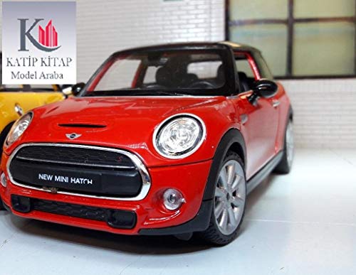 Welly 24058 Mini Cooper S (Hatch) rot/schwarz Maßstab 1:24 Modellauto Welly 24058 Mini Cooper S (Hatch) rot/schwarz Maßstab 1:24 Modellauto von Welly