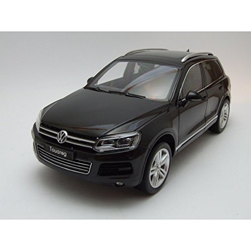 VW Touareg 2 2012 schwarz Modellauto 11005 Welly GTA 1:18 von Welly