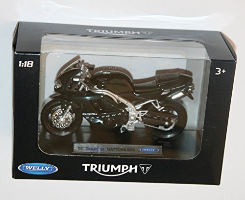 Welly - '02 Triumph Daytona 955i - Druckguss Motorrad Modell Maßstab 1:18 Welly - '02 Triumph Daytona 955i - Druckguss Motorrad Modell Maßstab 1:18 von Welly