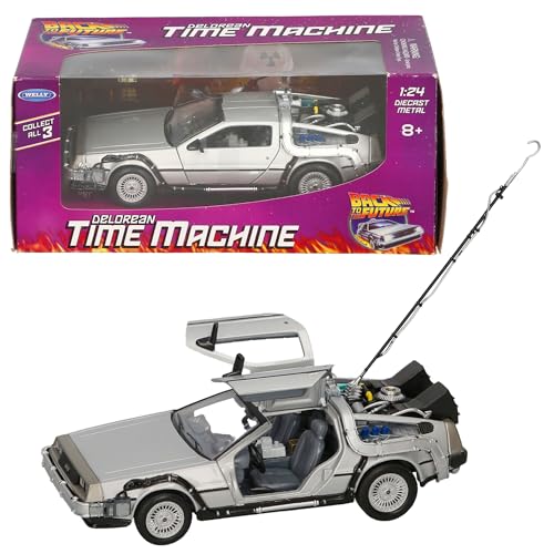 Welly 09066 zurück in die Zukunft 1 Delorean Time Machine von Welly