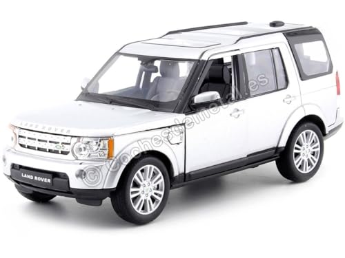 Land Rover Discovery 4 silber 1:24 von Welly