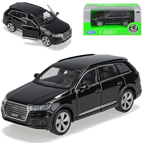 Welly A*U*D*I Q7 4M SUV Schwarz 2. Generation Ab 2015 ca 1/43 1/36-1/46 Modell Auto Welly A*U*D*I Q7 4M SUV Schwarz 2. Generation Ab 2015 ca 1/43 1/36-1/46 Modell Auto von Welly