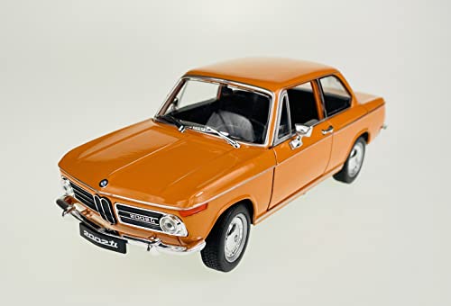 Welly B-M-W 2002ti Coupe Orange 1966-1977 1/24 Welly Modell Auto von Welly