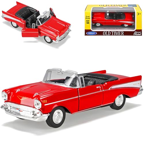 Welly Chevrolet Chevy Bel Air Rot Cabrio Offen Serie 2400C 1953-1957 ca 1/43 1/36-1/46 Modell Auto Welly Chevrolet Chevy Bel Air Rot Cabrio Offen Serie 2400C 1953-1957 ca 1/43 1/36-1/46 Modell Auto von Welly