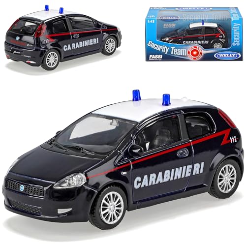 Welly FIAT Grande Punto Carabinieri 1/43 Modellauto Modell Auto Welly FIAT Grande Punto Carabinieri 1/43 Modellauto Modell Auto von Welly