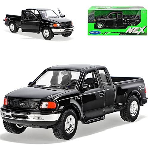 Welly Ford F*150 Pick-Up Schwarz 1996-2004 1/24 Modell Auto Welly Ford F*150 Pick-Up Schwarz 1996-2004 1/24 Modell Auto von Welly