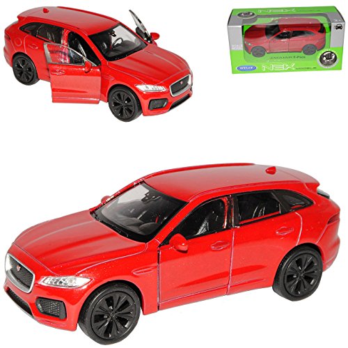 Welly Jaguar F-Pace X761 SUV Rot Ab 2016 ca 1/43 1/36-1/46 Modell Auto Welly Jaguar F-Pace X761 SUV Rot Ab 2016 ca 1/43 1/36-1/46 Modell Auto von Welly