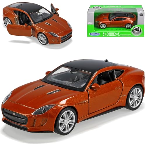 Welly Jaguar F-Type Coupe Orange Ab 2013 ca 1/43 1/36-1/46 Modell Auto Welly Jaguar F-Type Coupe Orange Ab 2013 ca 1/43 1/36-1/46 Modell Auto von Welly