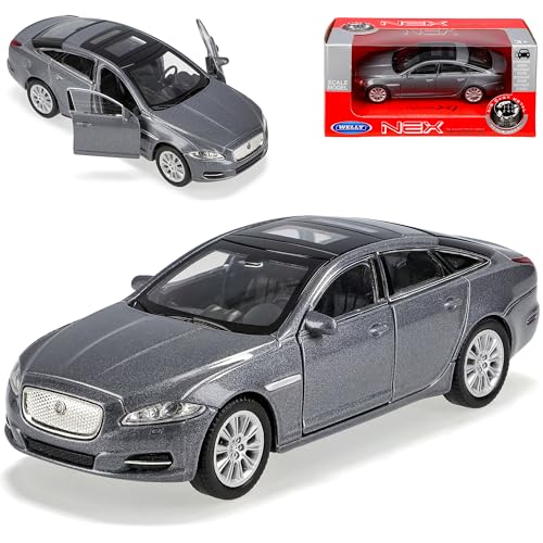Welly Jaguar XJ X351 Limousine Silber Grau Ab 2009 ca 1/43 1/36-1/46 Modell Auto von Welly