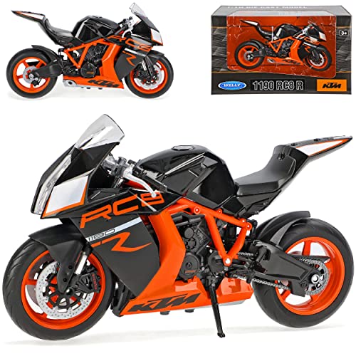 Welly K*T*M 1190 RC8 R Schwarz 2008-2015 1/10 Modell Motorrad mit individiuellem Wunschkennzeichen Welly K*T*M 1190 RC8 R Schwarz 2008-2015 1/10 Modell Motorrad mit individiuellem Wunschkennzeichen von Welly