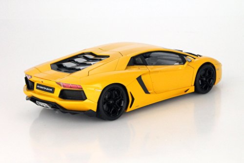 Welly Lamborghini Aventador LP 700-4 1:18 Gelb Metall Auto Erwachsene Unisex von Welly
