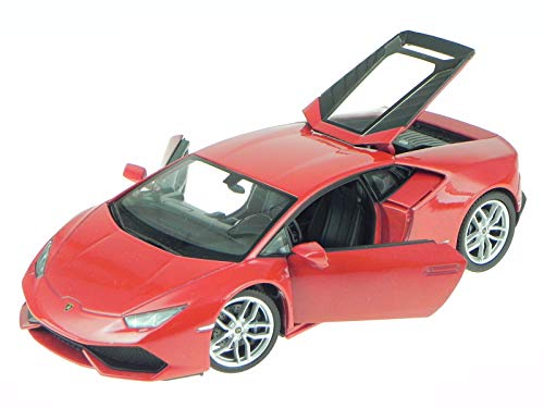 Welly Lamborghini Huracan LP 610-4 2014 rot Modellauto 24056 1:24 von Welly