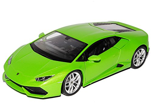 Welly Lamborgihini Huracan Coupe Grün LP 610-4 Ab 2014 1/24 Modell Auto von Welly