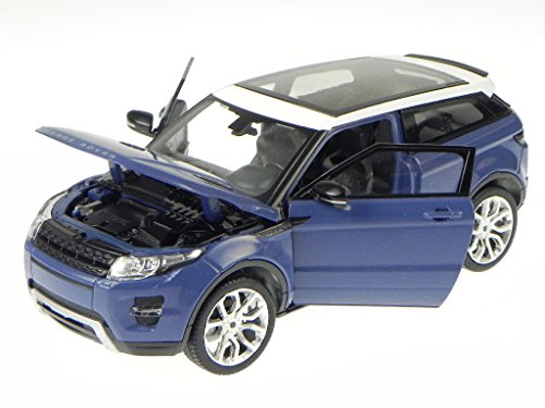 Welly Land Rover Range Rover Evoque blau-Weiss Modellauto 24021 1:24 Welly Land Rover Range Rover Evoque blau-Weiss Modellauto 24021 1:24 von Welly