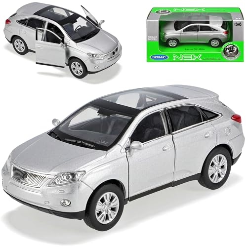Welly Lexus RX450H SUV Silber 3. Generation 2009-2015 ca 1/43 1/36-1/46 Modell Auto mit individiuellem Wunschkennzeichen Welly Lexus RX450H SUV Silber 3. Generation 2009-2015 ca 1/43 1/36-1/46 Modell Auto mit individiuellem Wunschkennzeichen von Welly