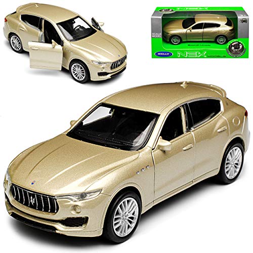 Welly Maseratti Levante SUV Gold Beige Ab 2016 ca 1/43 1/36-1/46 Modell Auto Welly Maseratti Levante SUV Gold Beige Ab 2016 ca 1/43 1/36-1/46 Modell Auto von Welly