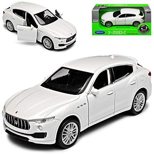Welly Maseratti Levante SUV Weiss Ab 2016 ca 1/43 1/36-1/46 Modell Auto von Welly