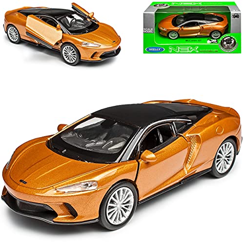 Welly McLaren GT Coupe Bronze Gold Metallic Ab 2019 ca 1/43 1/36-1/46 Modell Auto, Ohne Wunschkennzeichen Welly McLaren GT Coupe Bronze Gold Metallic Ab 2019 ca 1/43 1/36-1/46 Modell Auto, Ohne Wunschkennzeichen von Welly