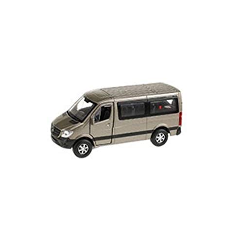 Welly Modellauto Mercedes-Benz Sprinter Traveliner braun von Welly