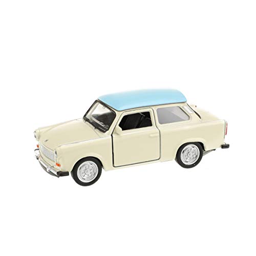 Welly Modellauto Trabant 601 beige/blau von Welly