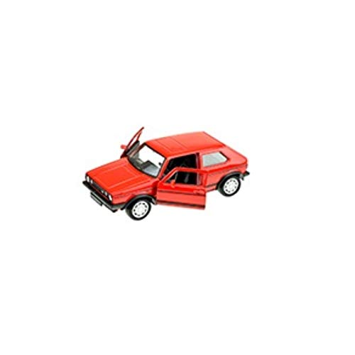 Welly Modellauto Volkswagen Golf I GTI rot von Welly