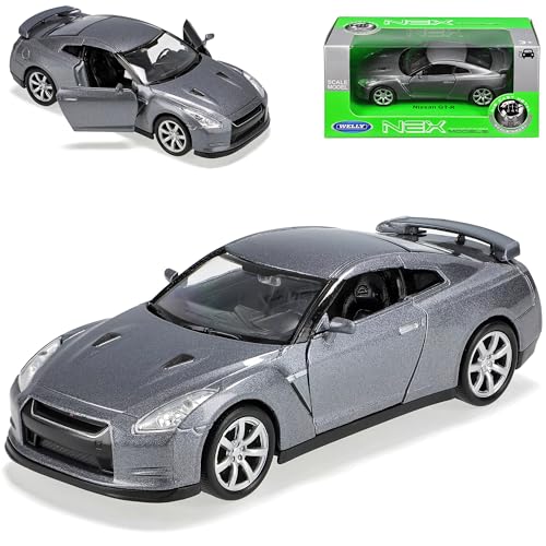 Welly Nisan Skyline GT-R R35 Coupe Silber Ab 2008 ca 1/43 1/36-1/46 Modell Auto Welly Nisan Skyline GT-R R35 Coupe Silber Ab 2008 ca 1/43 1/36-1/46 Modell Auto von Welly