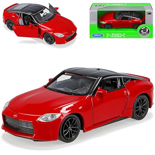 Welly Nisan Z Coupe Rot Ab 2022 ca 1/43 1/36-1/46 Modell Auto mit individiuellem Wunschkennzeichen Welly Nisan Z Coupe Rot Ab 2022 ca 1/43 1/36-1/46 Modell Auto mit individiuellem Wunschkennzeichen von Welly
