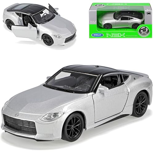 Welly Nisan Z Coupe Silber Ab 2022 ca 1/43 1/36-1/46 Modell Auto von Welly