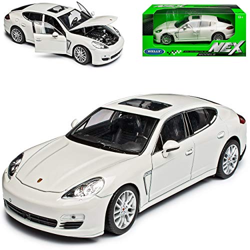 Welly Porsche Panmera S Weiss Ab 2009 1/24 Modell Auto Welly Porsche Panmera S Weiss Ab 2009 1/24 Modell Auto von Welly