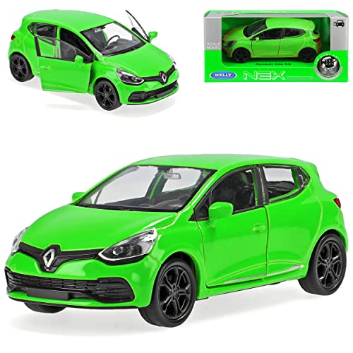 Welly Renautl Clio IV Grün 5 Türer Typ X98 Ab 2012 ca 1/43 1/36-1/46 Modell Auto mit individiuellem Wunschkennzeichen Welly Renautl Clio IV Grün 5 Türer Typ X98 Ab 2012 ca 1/43 1/36-1/46 Modell Auto mit individiuellem Wunschkennzeichen von Welly