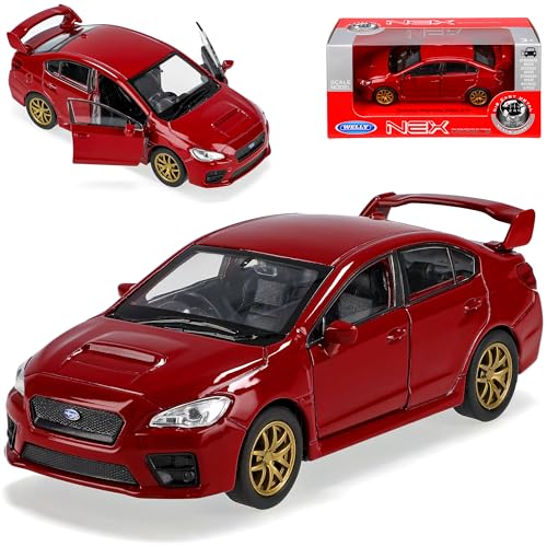 Welly Subaru Impreza WRX STI Limousine Rot Ab 2014 ca 1/43 1/36-1/46 Modell Auto Welly Subaru Impreza WRX STI Limousine Rot Ab 2014 ca 1/43 1/36-1/46 Modell Auto von Welly