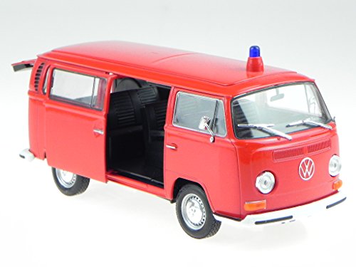 Welly VW T2 FDHerwehr Bus 1972 Modellauto 22472 1:24 Welly VW T2 FDHerwehr Bus 1972 Modellauto 22472 1:24 von Welly