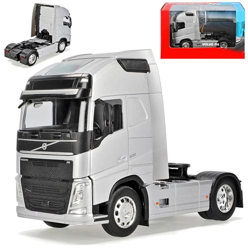 Welly Volv. FH Silber Zugfahrzeug 2 Achser LKW Truck 3. Generation Ab 2013 1/32 Modell Auto mit individiuellem Wunschkennzeichen Welly Volv. FH Silber Zugfahrzeug 2 Achser LKW Truck 3. Generation Ab 2013 1/32 Modell Auto mit individiuellem Wunschkennzeichen von Welly