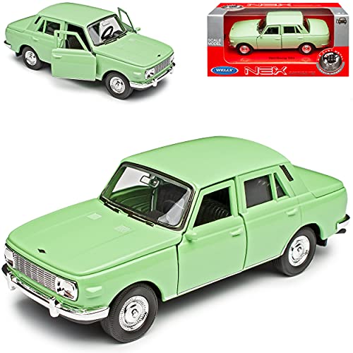 Welly Wartburg 353 Limousine Grün 1966-1989 ca 1/43 1/36-1/46 Modell Auto mit individiuellem Wunschkennzeichen Welly Wartburg 353 Limousine Grün 1966-1989 ca 1/43 1/36-1/46 Modell Auto mit individiuellem Wunschkennzeichen von Welly