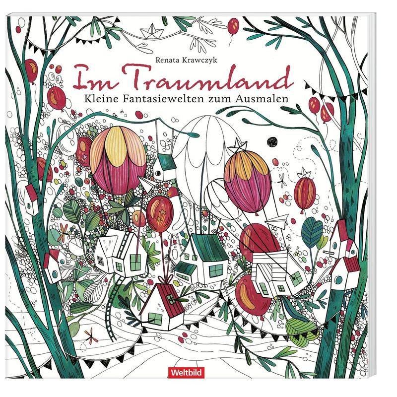 Im Traumland - Kleine Fantasiewelten zum Ausmalen von Weltbild Deutschland