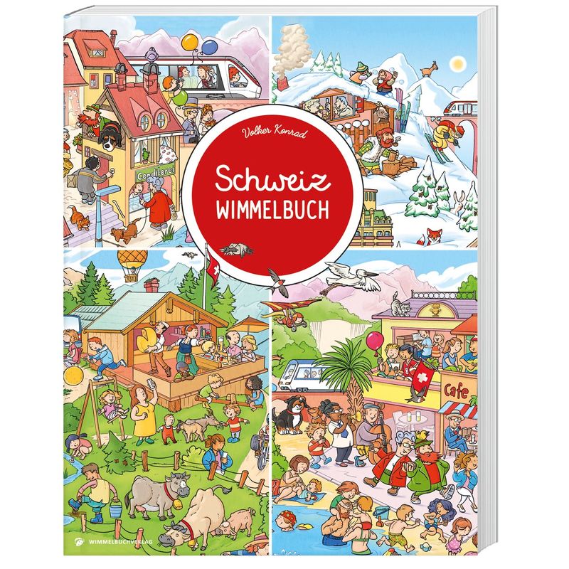 Schweiz Wimmelbuch von Weltbild