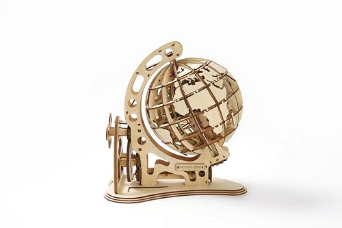 Weltbild 3D Holzpuzzle Globus, Mit 166 exakt passenden Puzzleteilen, Aufgebaut ca. 27 x 17,8 x 28 cm von Weltbild