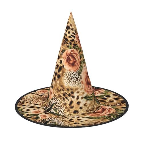 Gestreifter Leoparden-Halloween-Hut, lustig, Urlaub, Party, Kostüm, Ball, Cosplay, Karneval, DIY-Dekoration (2 Stück) von WenDang