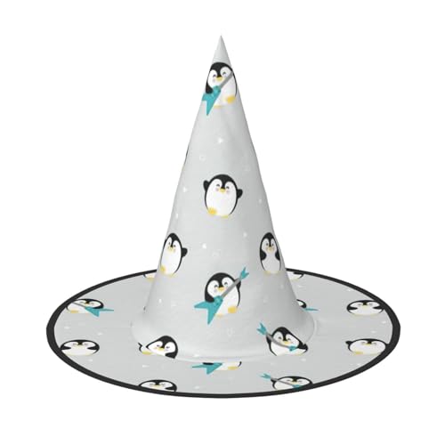 Niedlicher Pinguin-Hut für Halloween, lustig, Partyhut, Kostüm, Ball, Cosplay, Karneval, DIY-Dekoration (2 Stück) von WenDang